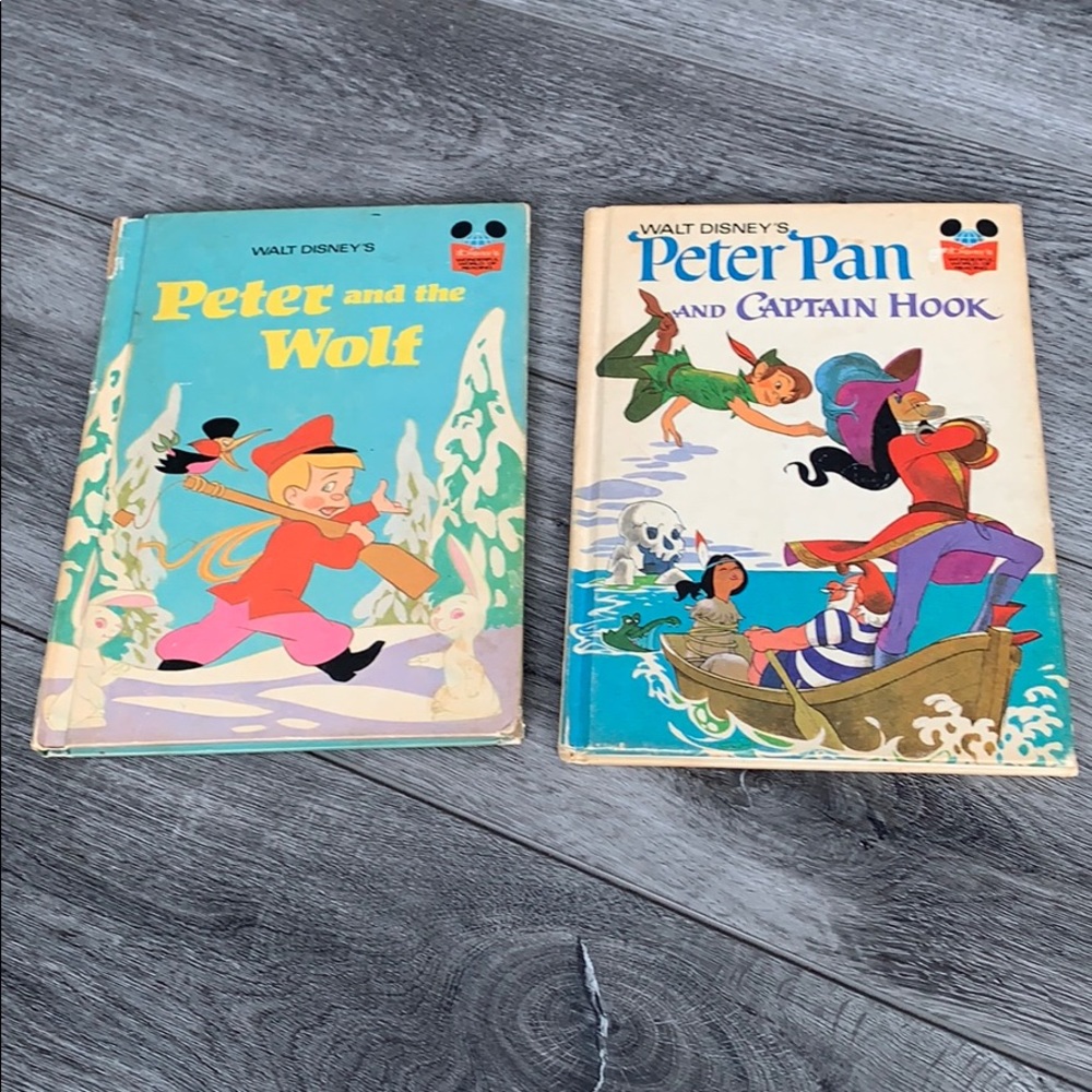 Vintage Walt Disney Books
